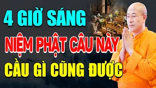 Chỉ Một Câu Niệm Phật Lúc 4 Giờ Sáng – Giúp Tâm An,Thoát Khổ, Đời Thêm Bình Yên | Thầy Thái Minh