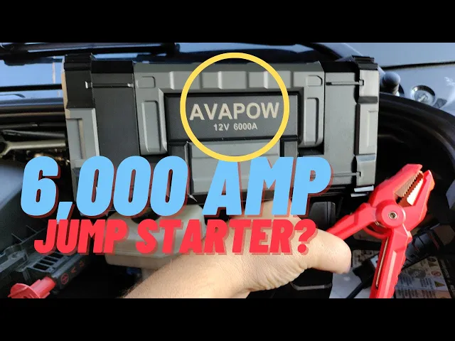 Euroopa kõige võimsam_AVAPOW 12V Booster 6000A stardivõimsusega, vt kirjeldus.