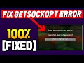 How To Fix Minecraft Connection Timed Out Error Getsockopt