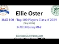 Ellie Oster MAX Field Hockey Top 100 Showcase Class of 2029