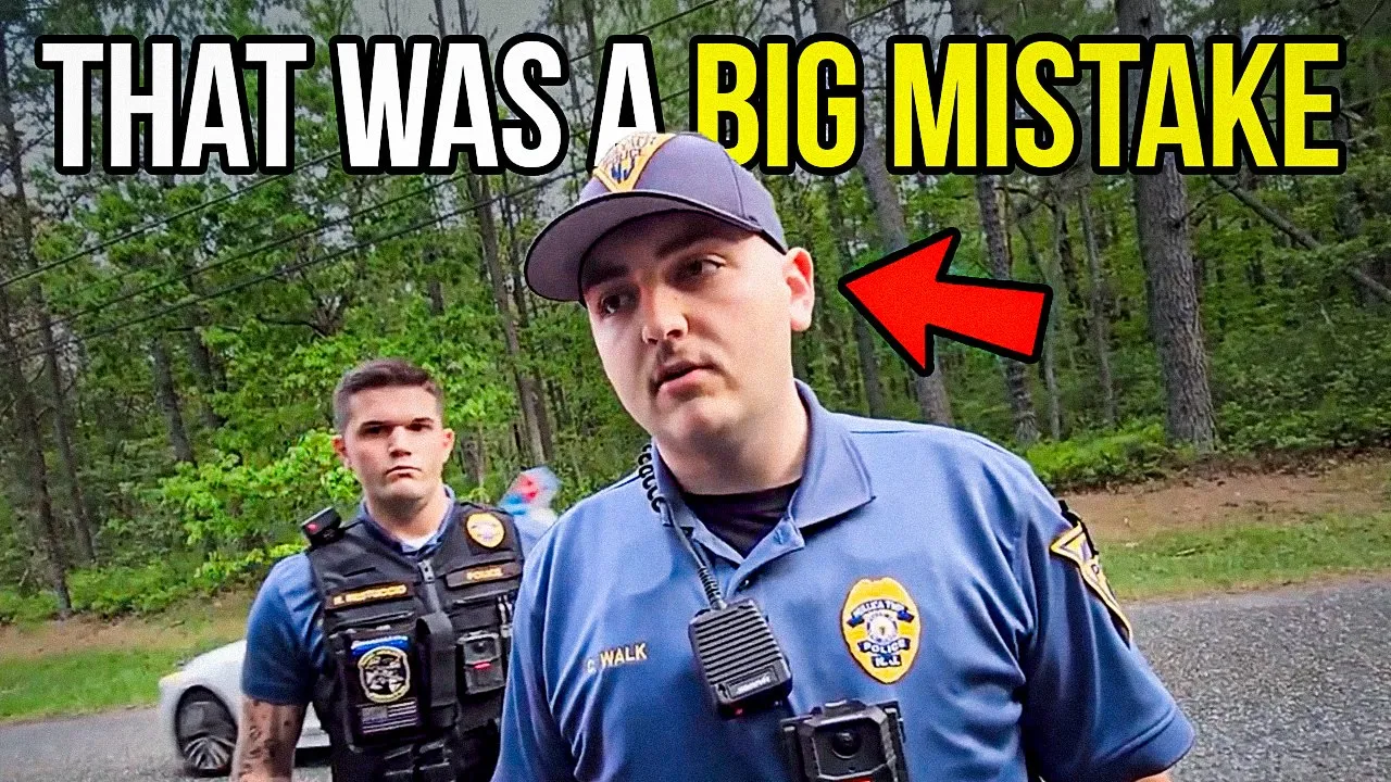 Cop Loses It When Citizens Shows His Knowledge About The USA Law!