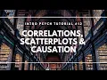 Real and Illusory Correlations Scatterplots and Causation Intro Psych Tutorial