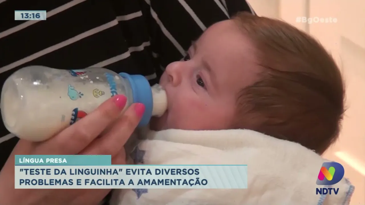 Teste da Linguinha evita diversos problemas e facilita a amamentação