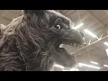 Towering Werewolf With Digital Eyes - Home Depot Halloween 2020