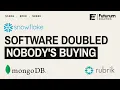 95 of software becomes AI plumbing SNOW MDB RBRK make their case