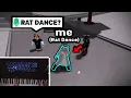 I Played RAT DANCE Meme in The Strongest Battlegrounds