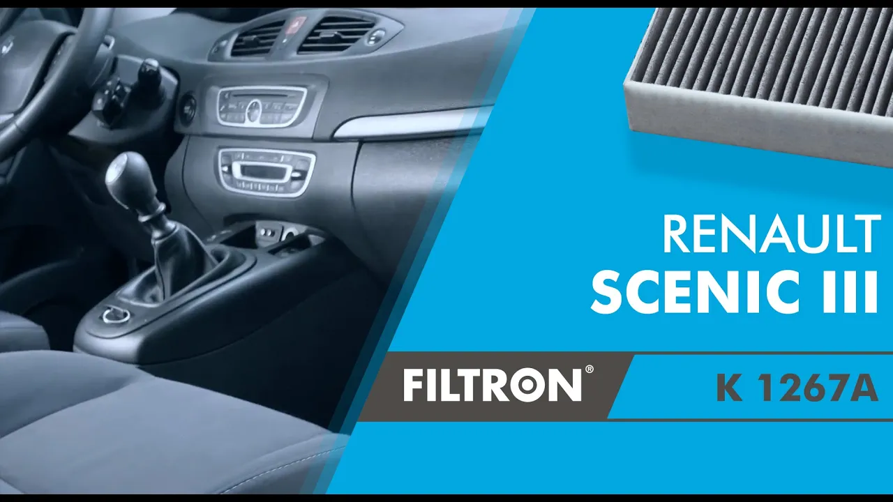 Jak wymienić filtr kabinowy? – Renault Scenic III – The Mechanics by FILTRON