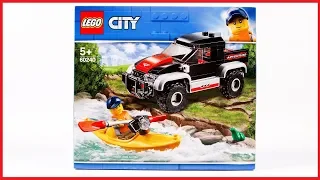 LEGO CITY 60240 Kayak Adventure Speed Build