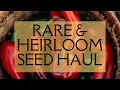 Rare Heirloom Seed Haul - 2025 Garden Season Minnesota Zone 4