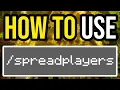 How To Use Spreadplayers Command In Minecraft