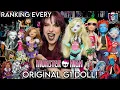 Ranking EVERY Monster High Original G1 Doll