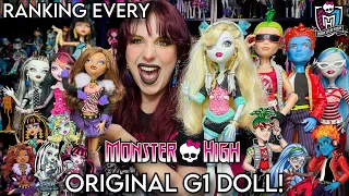 Ranking EVERY Monster High Original G1 Doll