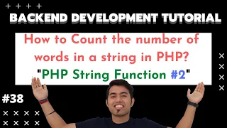 How to count the number of words in a string in PHP PHP String Function in Hindi