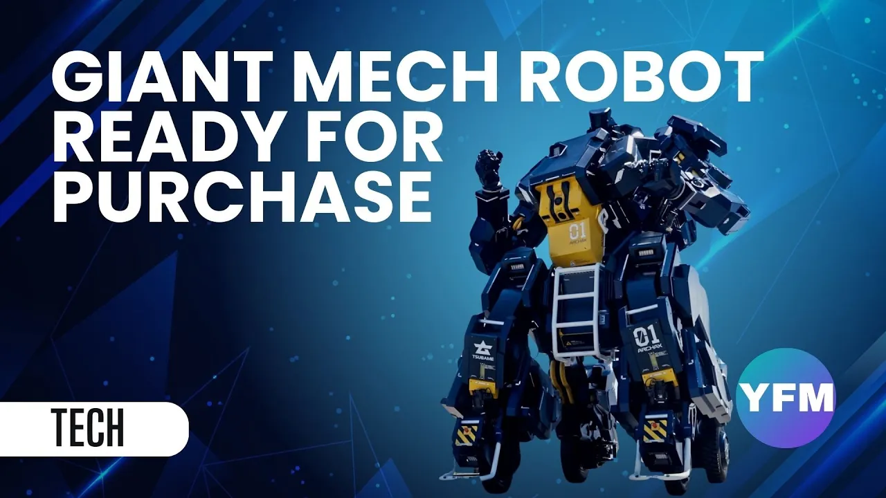 GIANT MECH ROBOT READY FOR PURCHASE