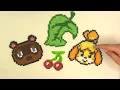 Making Animal Crossing Perler Beads