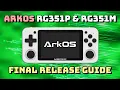Guide ArkOS RG351P RG351M Final Release