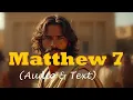 Matthew 7 KJV BIBLE With Text Images