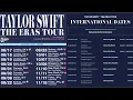 Taylor Swift Announces International Tour Dates for The Eras Tour tiktok thethriftyswiftie
