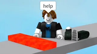 Beating a Roblox Obby Without Jumping