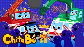 Asombrosos Vehículos en la Ciudad | Canciones Infantiles | #ChitaBú