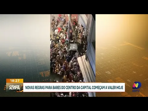 Entram em vigor novas regras para bares no Centro de Florianópolis