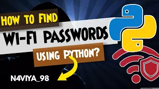 How to find Wi-Fi passwords using Python