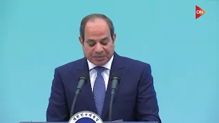 كلمة الرئيس السيسي خلال المؤتمر الصحفي المشترك مع رئيس جمهورية كوريا