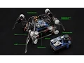 Arduino Electronics Spider Quadruped Robot Kit with Servo Control Board and Nano Remote Control