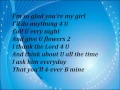 Color me Bad - All for love lyrics