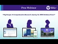 Webinar Recording Dig Deeper A Comprehensive Research Journey for APA Database Users
