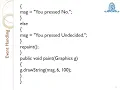 Event Handling in Java