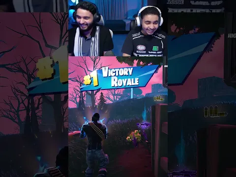 فوز بدعاء الوالدين 🔥🤲 #fortnite