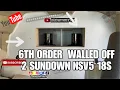 WALLING OFF 6TH ORDER SUNDOWN NSV5 18S