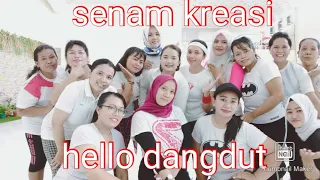 Download senam kreasi, hello dangdut,, Rita Sugiarto MP3