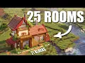I made a starter house that is BIGGER on the inside with the Create mod