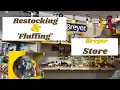 Restocking and Fluffing Breyer Store Painted Tree Location