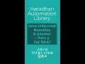 Java Interview Question Answer - Part 3 Set of 25 Q A from OOPS Concept