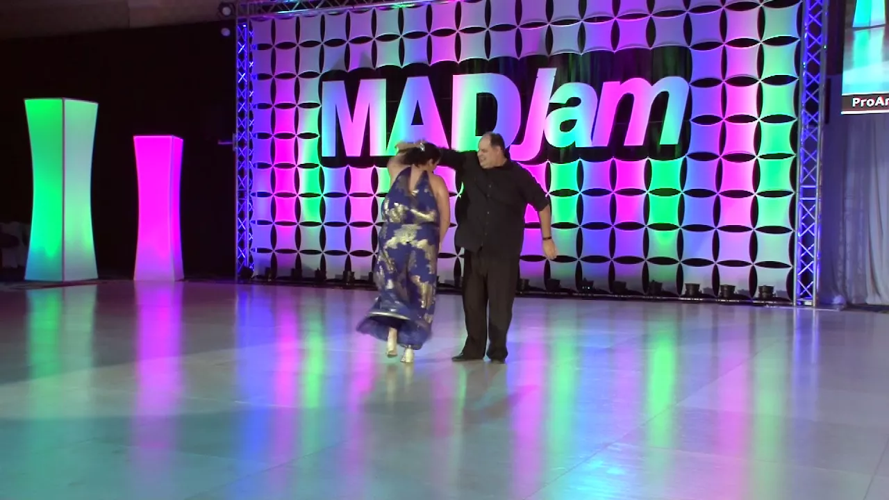 MADjam 2018 Pro Am Spotlight Follower Amanda Compton with John Lindo
