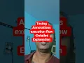 What is Testng annotation execution flow