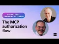 ASP NET Community Standup - The MCP authorization flow