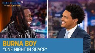 burna boy one night in space the daily show