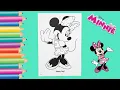 Coloring Minnie Mouse Coloring Page Gabby s Coloring Show