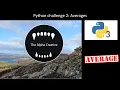 Python Challenge 2 Averages