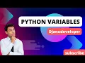 Python Variables Understanding Naming Conventions and Usage Django developer session-1