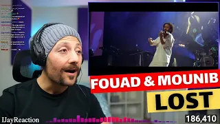 بث مباشر   رد فعل على أغنية  ضائع  ل  فؤاد ومنيب دندنها