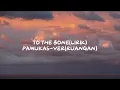PAMUKAS ~ TO THE BONE (LIRYC)