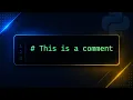 All about python Comment in 4 minutes esay explanation in hindi