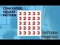 10 Pattern Printing Hackerrank C Solutions