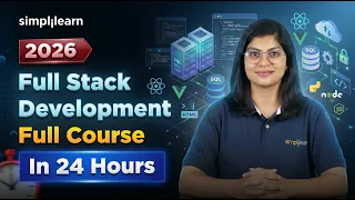 FullStack Developer Full Course 2026 FullStack Developer Tutorial FullStack Course Simplilearn