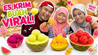 AQILA BIKIN ES KRIM BUAH VIRAL!